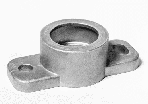 8_3d printing vs metal casting_metal casted part